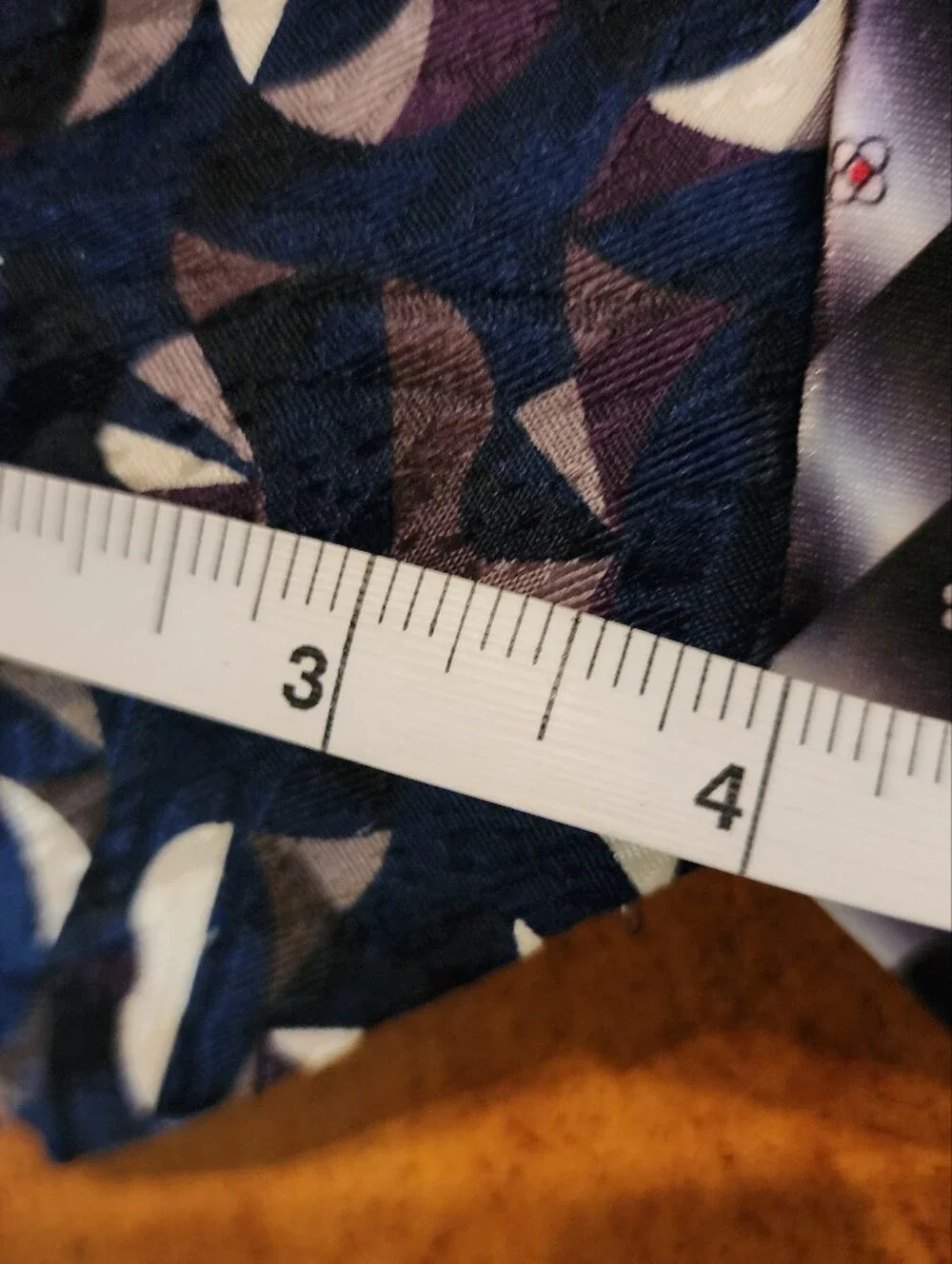3pc Men’s Tie Lot Henry Grethel Fanstyle Paris Silk Polyester Geometric